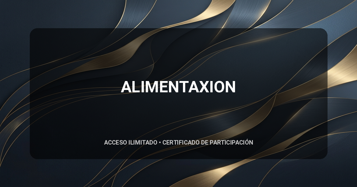 ALIMENTAXION