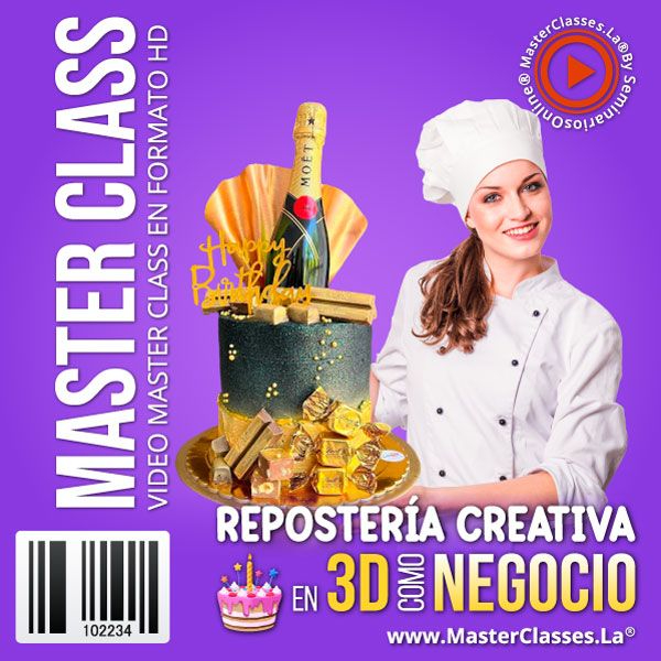 REPOSTERÍA CREATIVA EN 3D COMO NEGOCIO