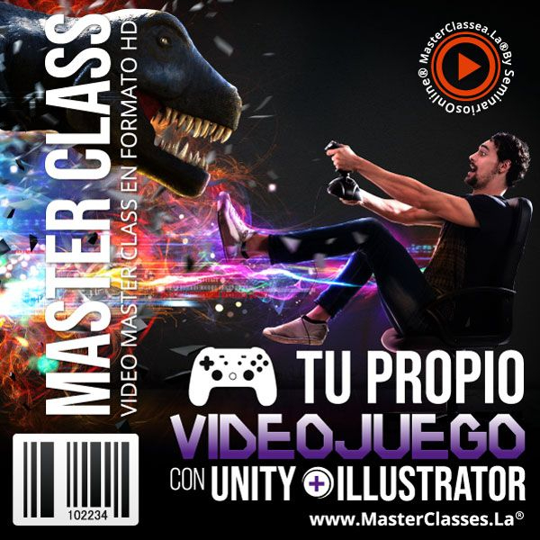 [1169344] TU PROPIO VIDEO JUEGO CON UNITY + ILLUSTRATOR