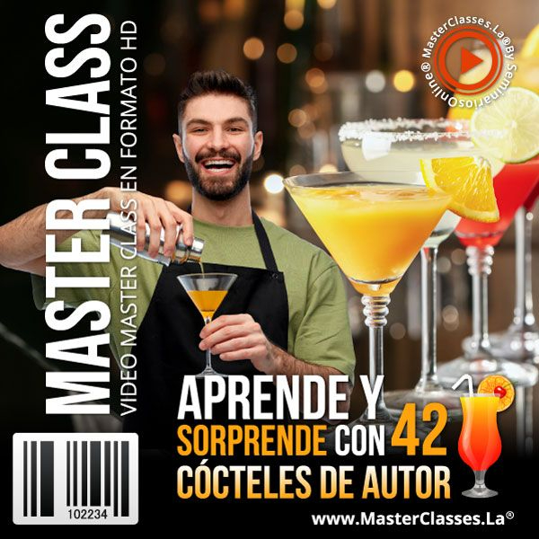 [1690841] APRENDE Y SORPRENDE CON 42 CÓCTELES DE AUTOR