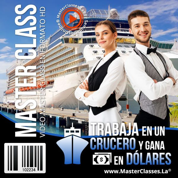 [1140664] TRABAJA EN UN CRUCERO Y GANA EN DÓLARES