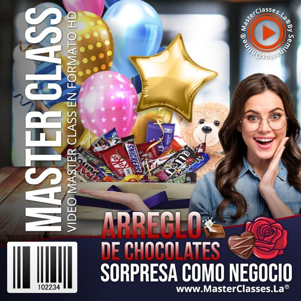 [1801122] ARREGLO DE CHOCOLATES SORPRESA COMO NEGOCIO