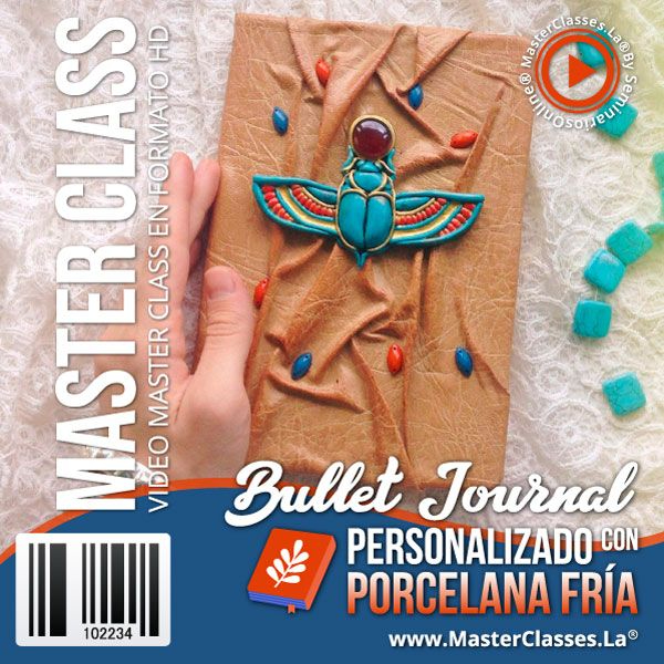 [2079416] BULLET JOURNAL PERSONALIZADO CON PORCELANA FRÍA