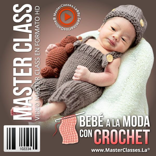 [1745004] BEBÉ A LA MODA CON CROCHET