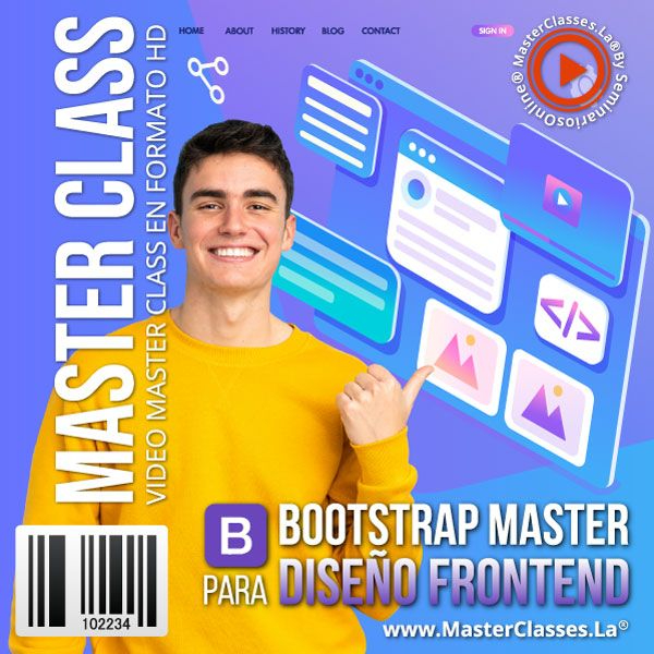 [1869451] BOOTSTRAP MASTER PARA DISEÑO FRONTEND