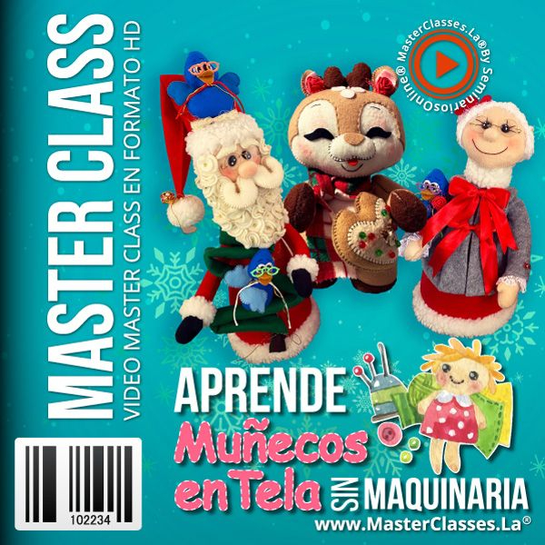 [1772331] APRENDE MUÑECOS EN TELA SIN MAQUINARIA