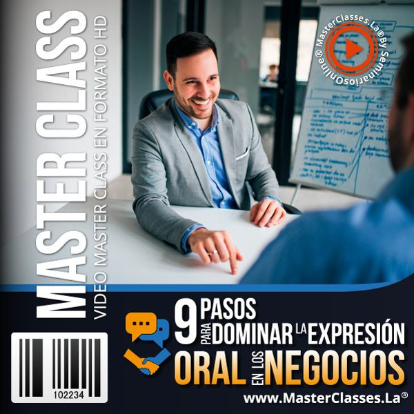 [1674546] 9 PASOS PARA DOMINAR LA EXPRESIÓN ORAL EN LOS NEGOCIOS