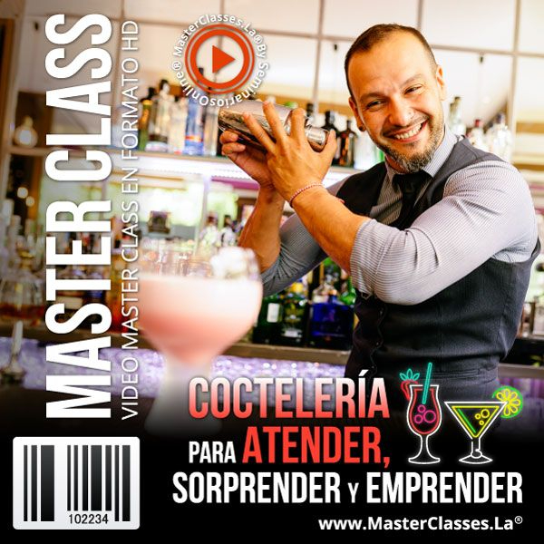 [2334245] COCTELERÍA PARA ATENDER, SORPRENDER Y EMPRENDER
