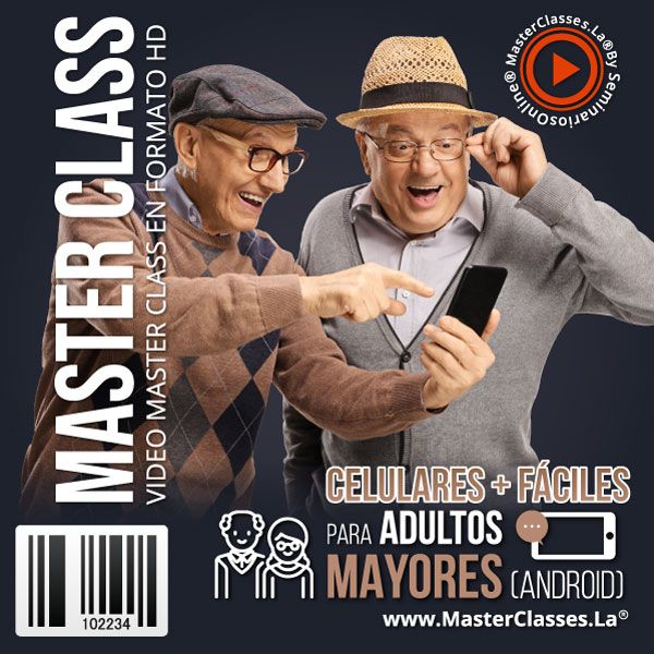 [1450893] CELULARES + FÁCILES PARA ADULTOS MAYORES (ANDROID)