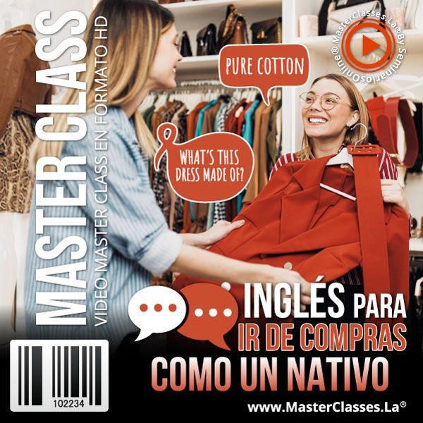 [1866877] CURSO DE INGLÉS PARA IR DE COMPRAS COMO UN NATIVO
