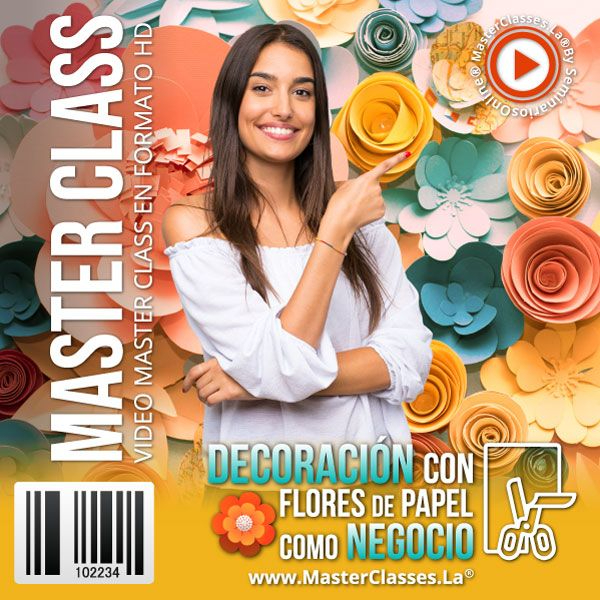 [1689521] DECORACIÓN CON FLORES DE PAPEL COMO NEGOCIO