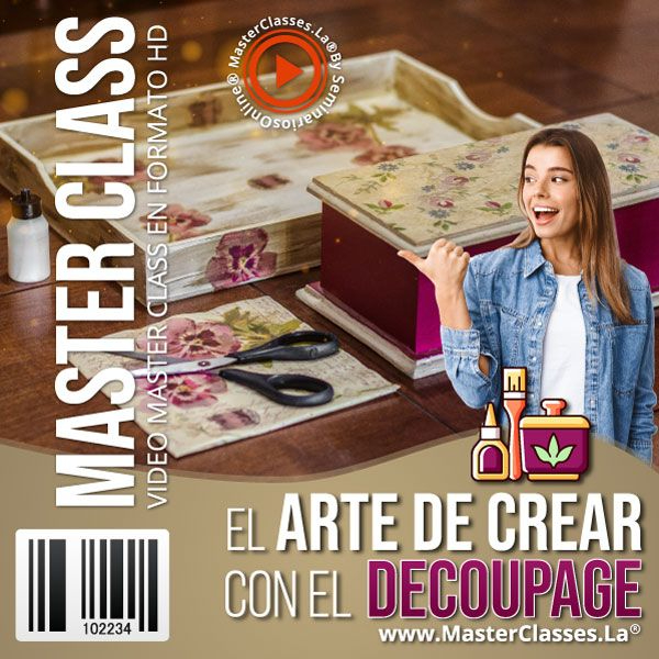 [2438948] EL ARTE DE CREAR CON EL DECOUPAGE