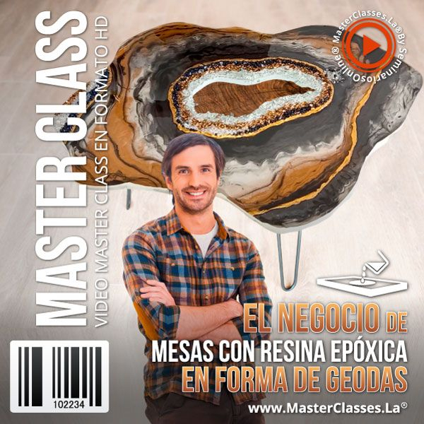 [1745239] EL NEGOCIO DE MESAS CON RESINA EPÓXICA EN FORMA DE GEODAS