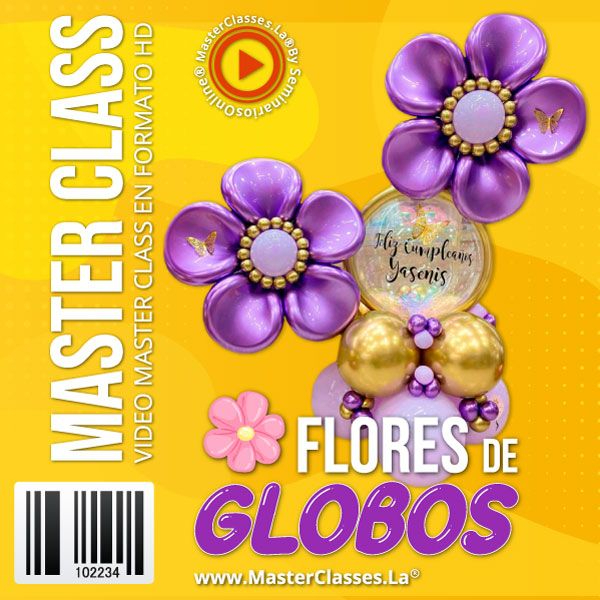 FLORES DE GLOBOS