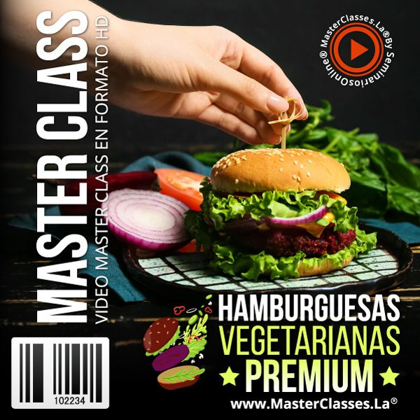 HAMBURGUESAS VEGETARIANAS PREMIUM
