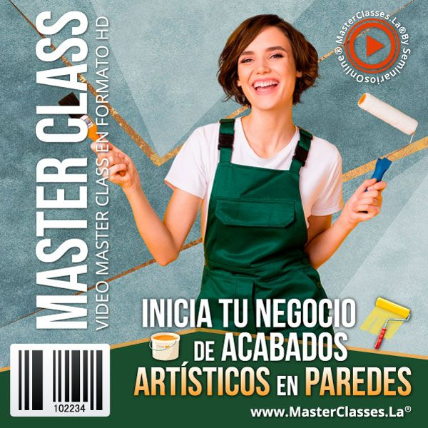 INICIA TU NEGOCIO DE ACABADOS ARTÍSTICOS EN PAREDES