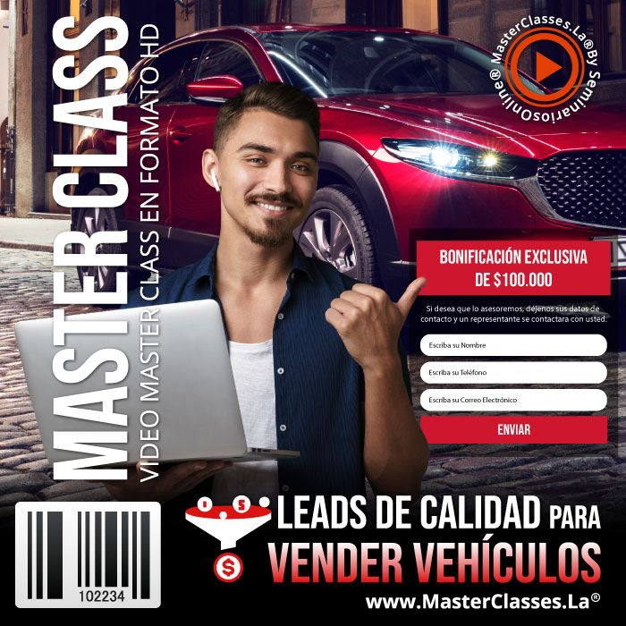 [1886662] LEADS DE CALIDAD PARA VENDER VEHÍCULOS