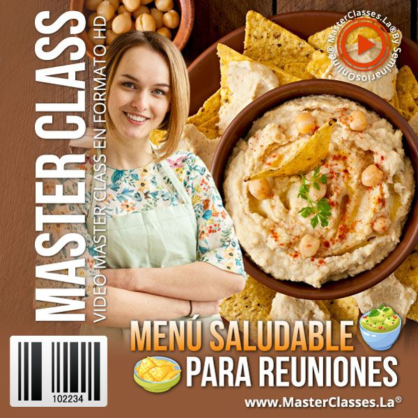 MENÚ SALUDABLE PARA REUNIONES