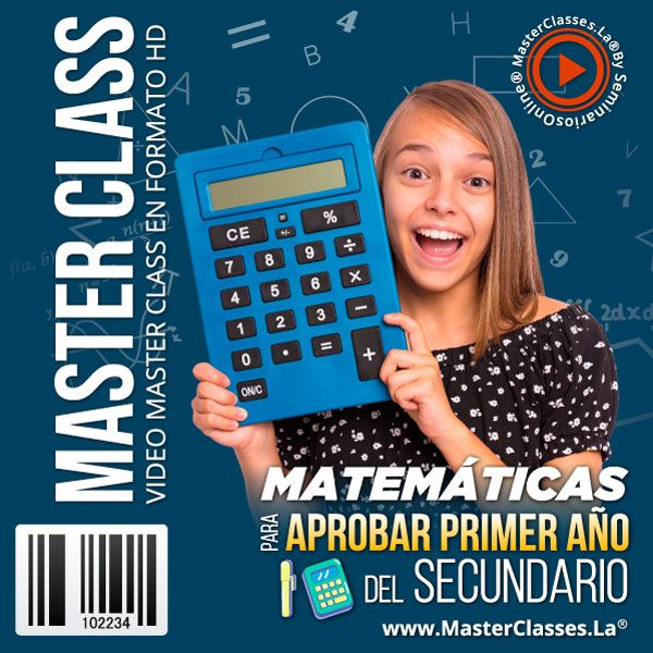 MATEMÁTICAS PARA APROBAR PRIMER AÑO DEL SECUNDARIO