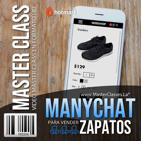 [1106055] MANYCHAT PARA VENDER ZAPATOS