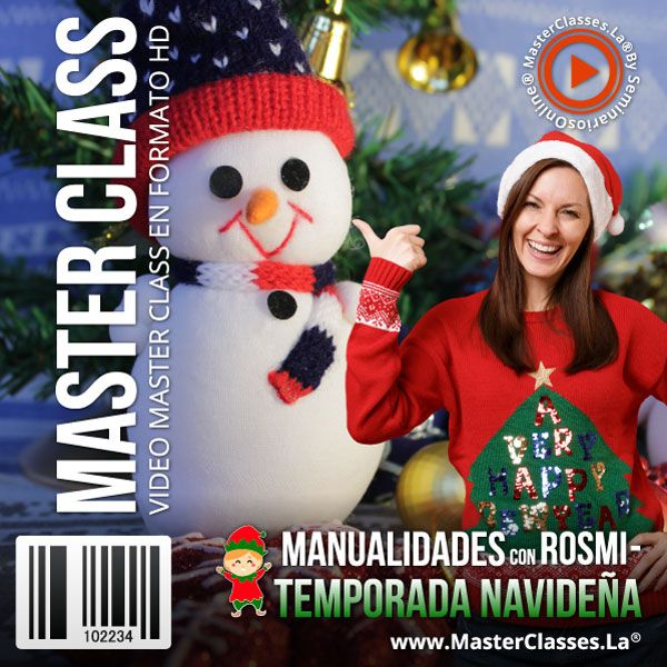 MANUALIDADES CON ROSMI, TEMPORADA NAVIDEÑA