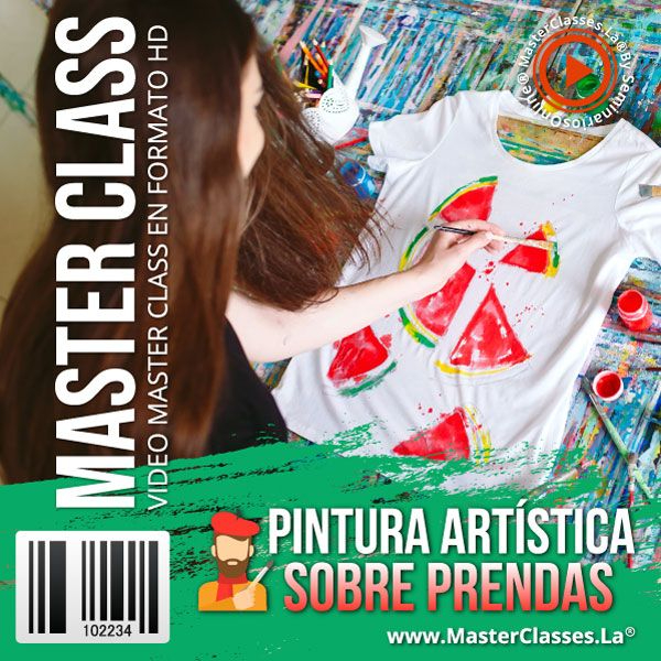 [1813855] PINTURA ARTÍSTICA SOBRE PRENDAS