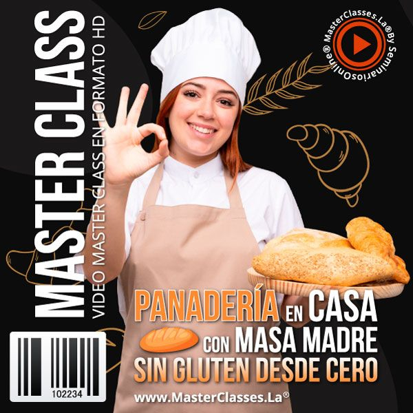 PANADERÍA EN CASA CON MASA MADRE SIN GLUTEN DESDE CERO