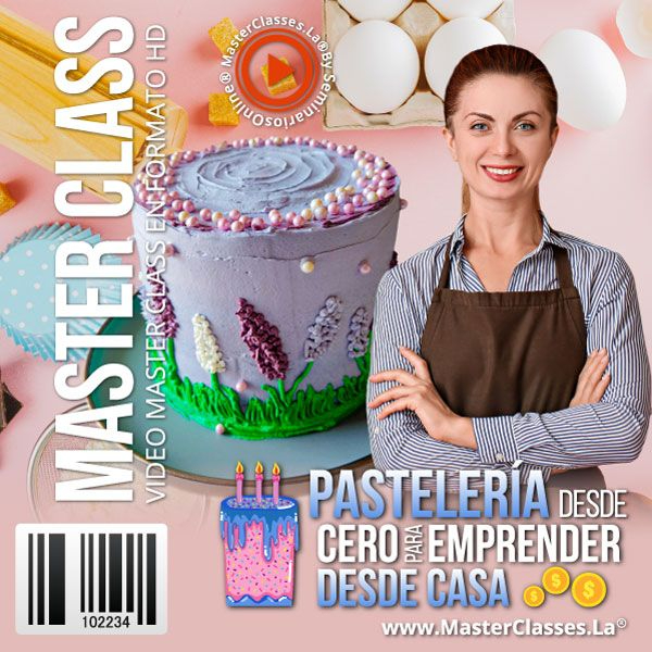 [1746848] PASTELERÍA DESDE CERO PARA EMPRENDER DESDE CASA