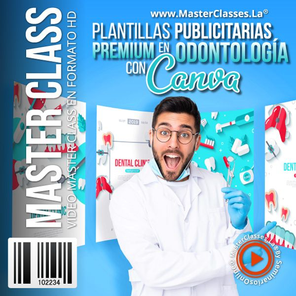 PLANTILLAS PUBLICITARIAS PREMIUM EN ODONTOLOGÍA CON CANVA