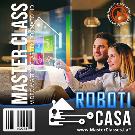 Portada del curso de robótica en casa: roboticasa