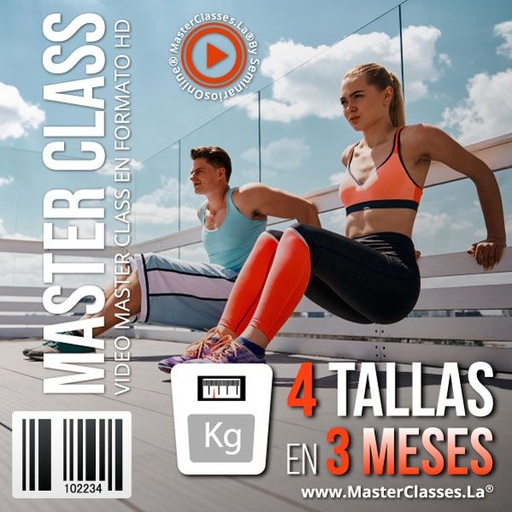 4 TALLAS EN 3 MESES