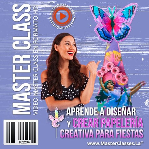 APRENDE A DISEÑAR Y CREAR PAPELERÍA CREATIVA PARA FIESTAS